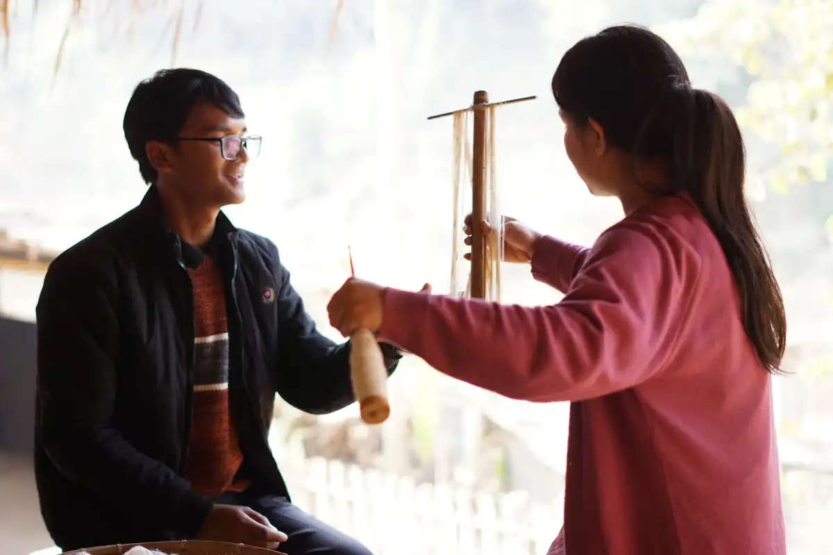 Eri Silk Making and Cultural Experiences